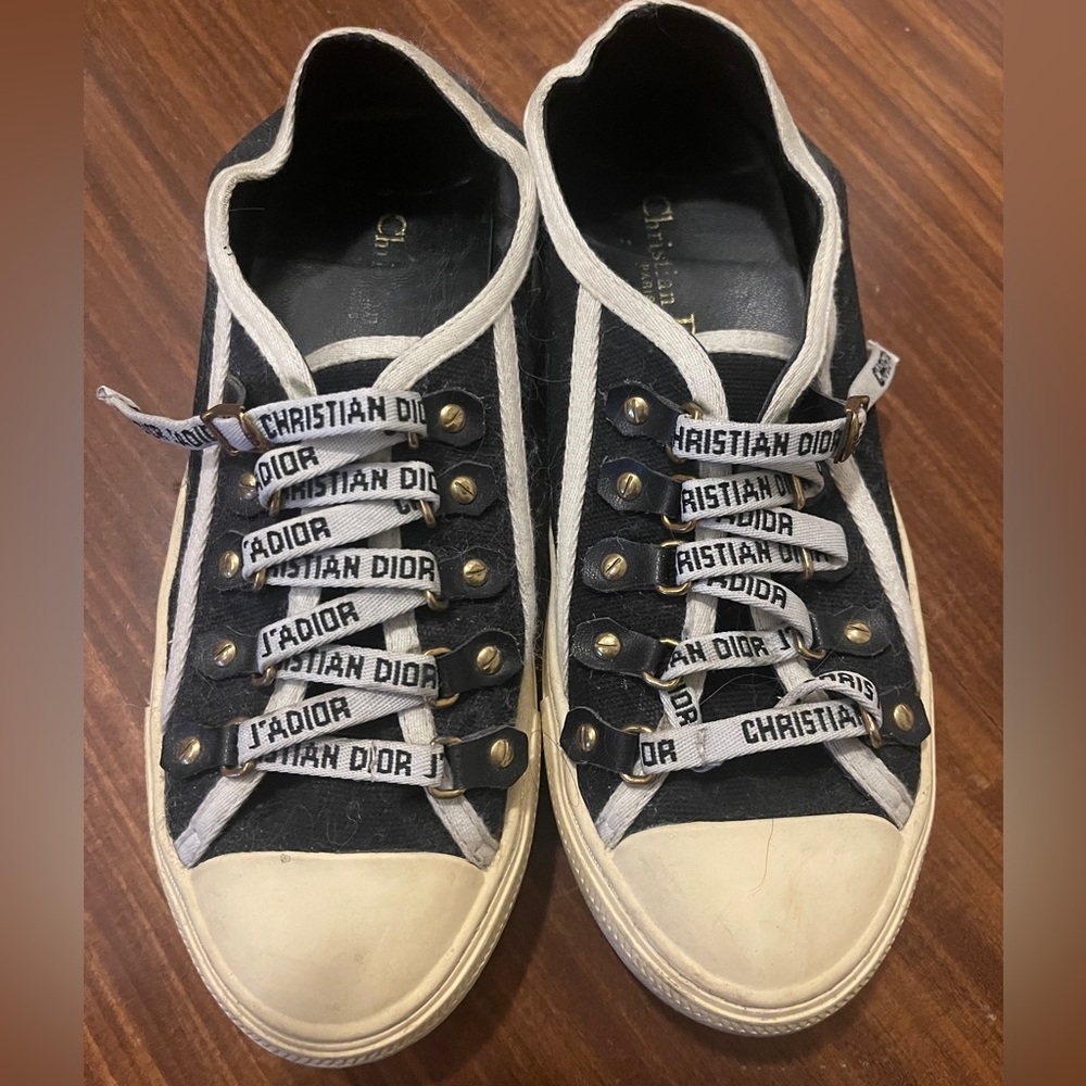 Christian Dior black sneakers